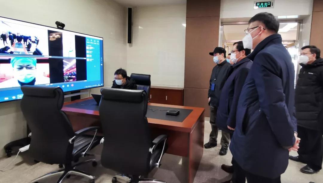 楊金成到七院、七一四所檢查指導疫情防控和復工復產工作